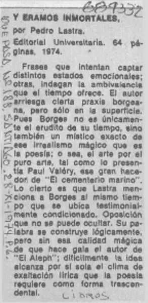 Y éramos inmortales.  [artículo]