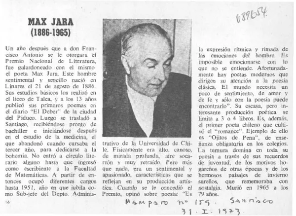 Max Jara (1886-1965).  [artículo]