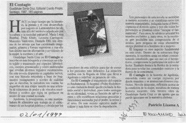 El contagio  [artículo] Patricio Lizama A.