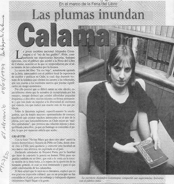 Las Plumas inundan Calama  [artículo]