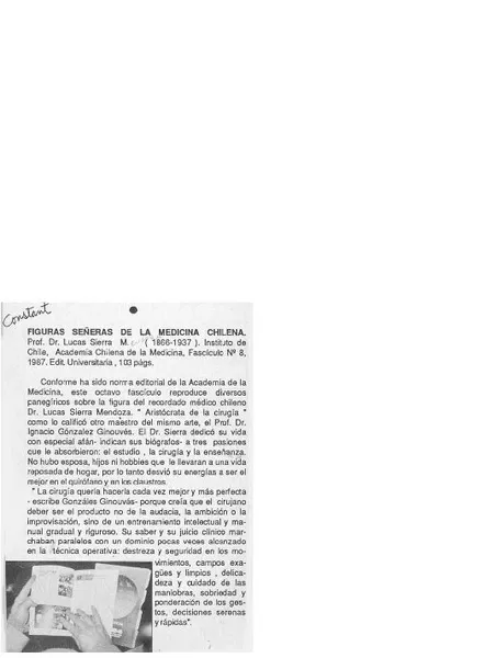 Figuras señeras de la medicina chilena  [artículo].