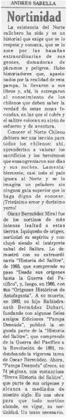 Nortinidad  [artículo] Andrés Sabella.