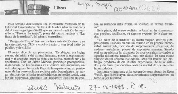 Libros  [artículo].