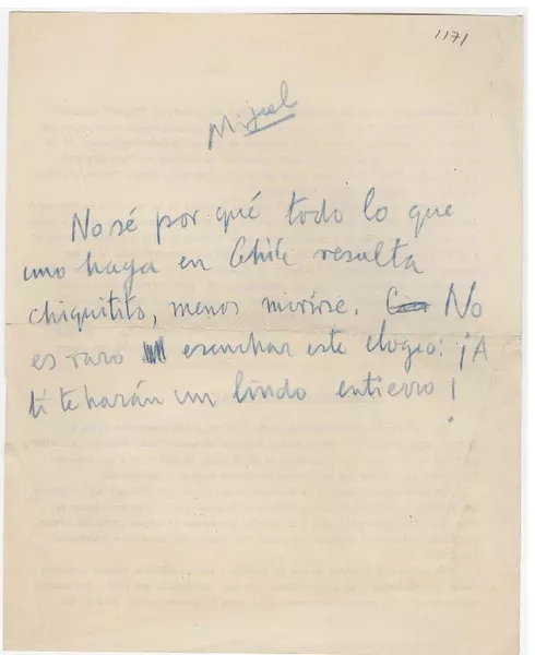 [Notas y crónicas]  [manuscrito] Joaquín Edwards Bello.