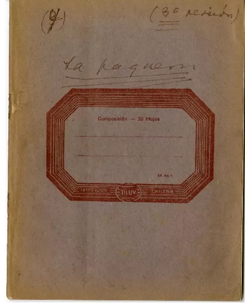 La Paquera  [manuscrito] Mariano Latorre.