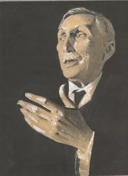 Daniel de la Vega  [dibujo] Francisco Huneeus Salas ; seudónimo: Roca.