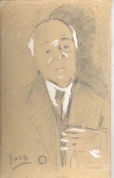 Max Jara  [dibujo] Francisco Huneeus Salas ; seudónimo: Roca.