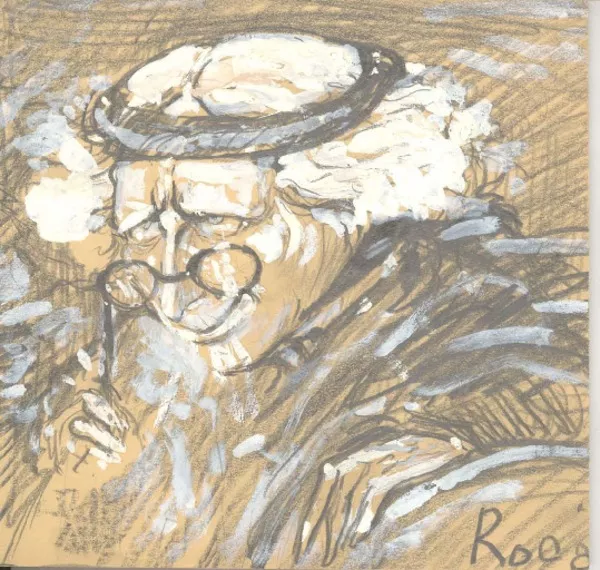 Inés Echeverria  [dibujo] Francisco Huneeus Salas ; seudónimo: Roca.