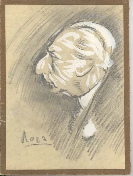 Sady Zañartu  [dibujo] Francisco Huneeus Salas ; seudónimo: Roca.