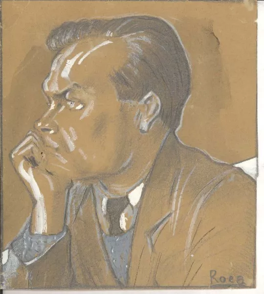 José Manuel Vergara  [dibujo] Francisco Huneeus Salas ; seudónimo: Roca.