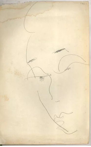 [Retrato de Omar Cáceres]  [original de arte].