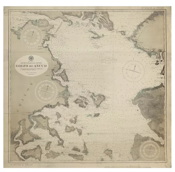 Archipiélago de Chiloé, Golfo de Ancud  [material cartográfico].