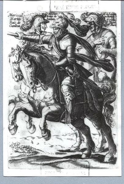 Martin Ruiz de Gamboa, Melchor Bravo de Saravia y Alonso de Sotomayor Marqués de Villa Hermosa  [fotografía].