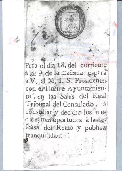 [Documento antiguo no identificado]  [fotografía].