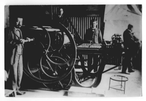 [Imprenta de José Toribio Medina]  [fotografía].