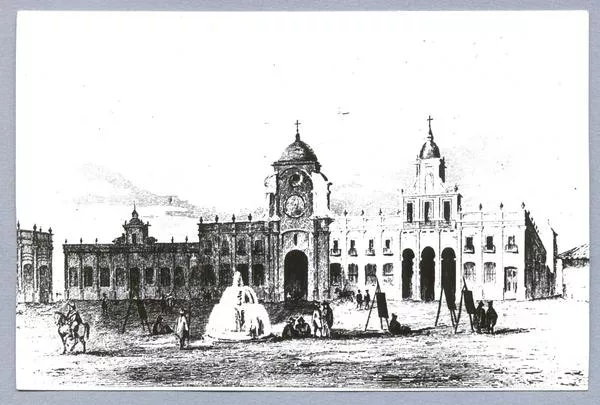 [Plaza de Armas de Santiago]  [fotografía].