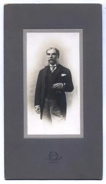 [Marcial Martínez Cuadros (plenipotenciario en Estados Unidos e Inglaterra), retrato de medio cuerpo]  [fotografía] Fotografía Heffer.
