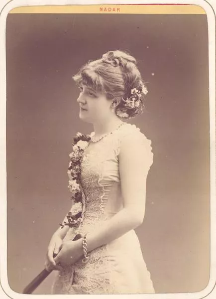 [Mujer no identificada]  [fotografía] Félix Nadar.