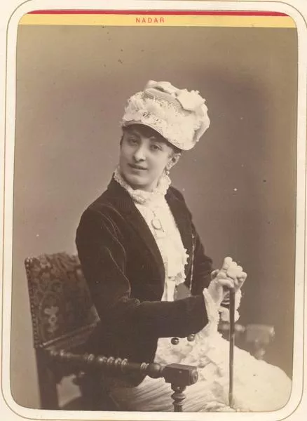 [Blanchi Miroir]  [fotografía] Félix Nadar.