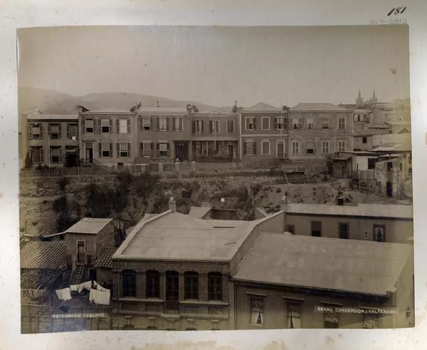 [Cerro Concepción de Valparaíso]  [fotografía] Fotografía Leblanc.
