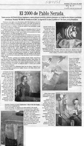 El 2000 de Pablo Neruda  [artículo]