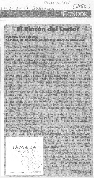 Poemas que vuelan  [artículo] Maureen Lennon