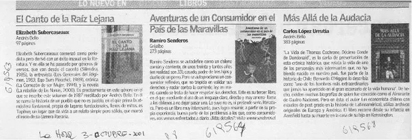 Más allá de la audacia  [artículo]