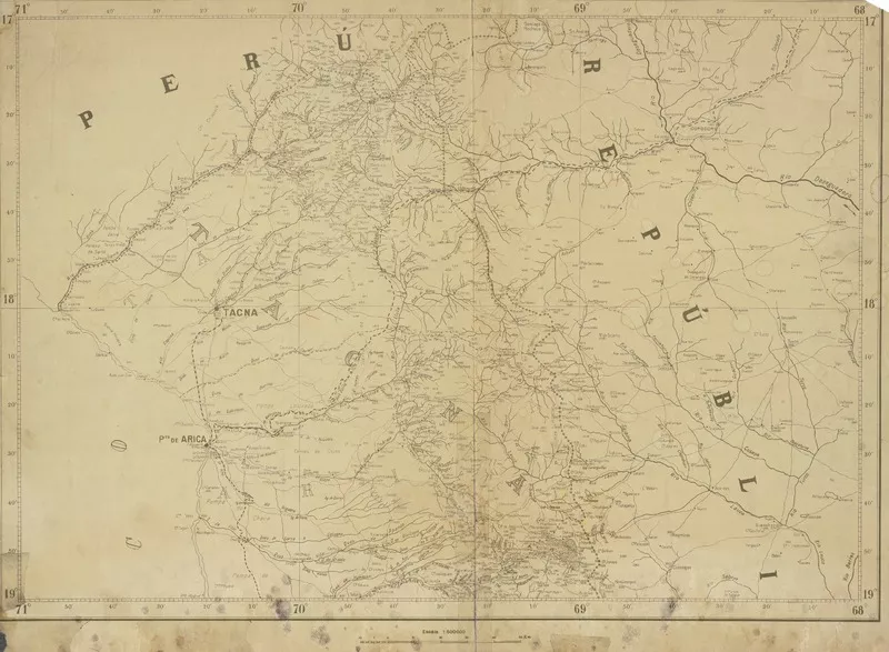 [Mapa de Chile]  [material cartográfico]