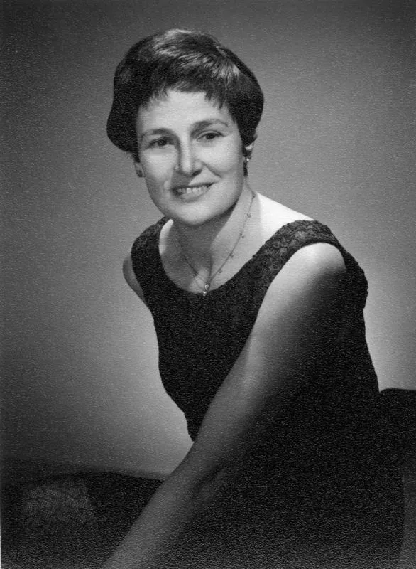 Isabel Robles de García (embajadora Perú)  [fotografía] Jorge Opazo Galindo.