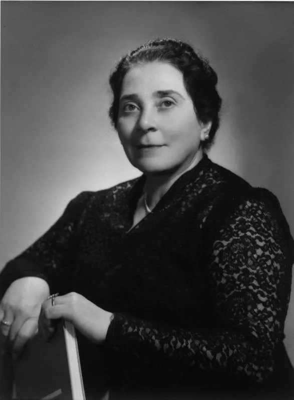 [Juanita Aguirre Luco, "Misia Juanita"]  [fotografía] Jorge Opazo Galindo.