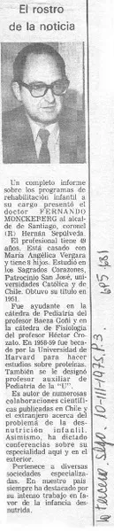 El Rostro de la noticia.  [artículo]