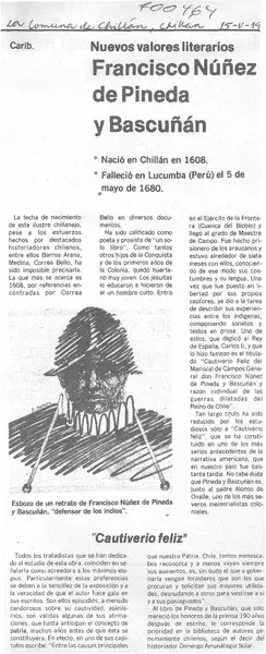 Premio Nacional de Historia en La Serena.  [artículo]