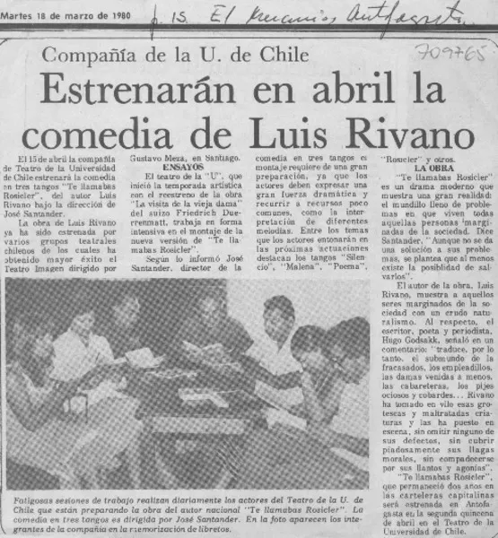 "Me interesa un teatro que llegue directo al público" : [entrevistas] [artículo]