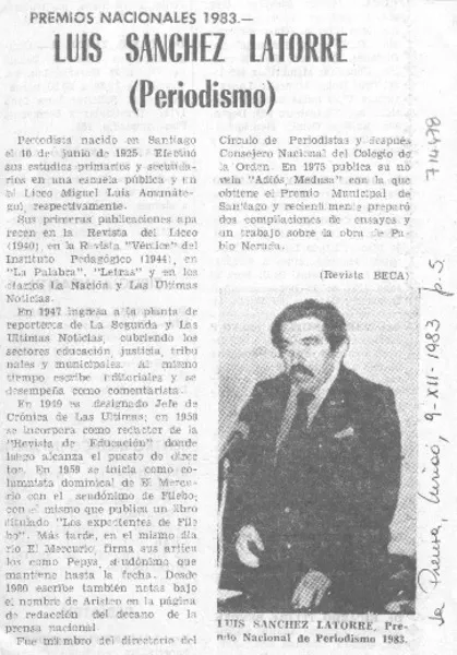 Luis Sánchez Latorre (periodismo)  [artículo]