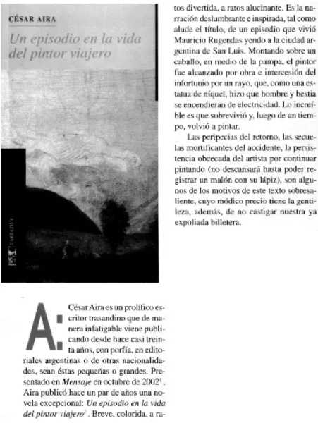 Un Episodio en la vida del pintor viajero  [artículo] Ignacio de Ferrari.