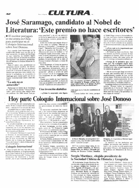 Primer libro para niños escrito por José Saramago.  [artículo]