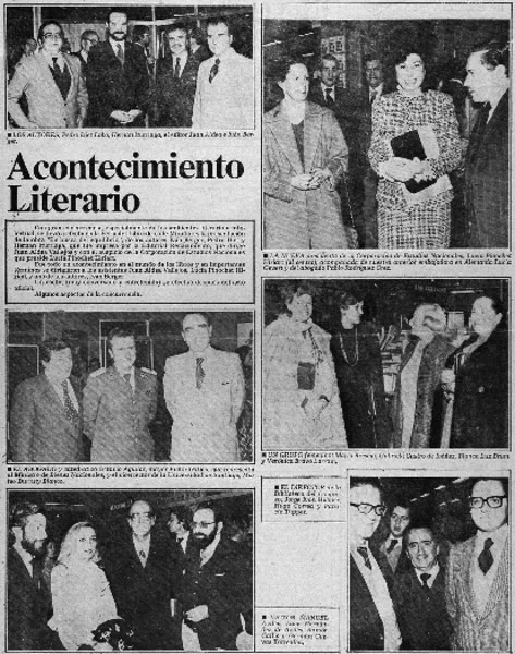 Acontecimiento literario.  [artículo]