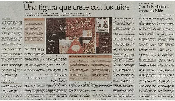 Una figura que crece con los años  [artículo]