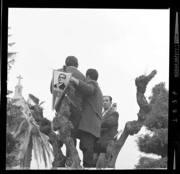 Día de la nacionalización del cobre  [fotografía] Armindo Cardoso.