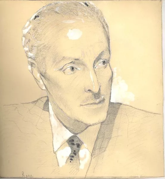 Francisco Flores del Campo  [dibujo] Francisco Huneeus Salas ; seudónimo: Roca.