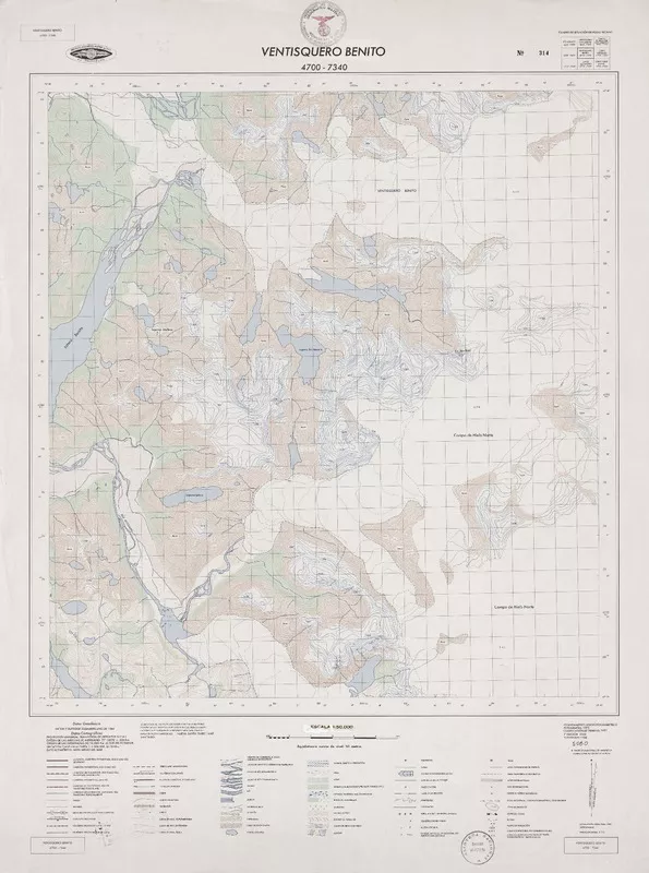 Ventisquero Benito  [material cartográfico] Instituto Geográfico Militar de Chile.