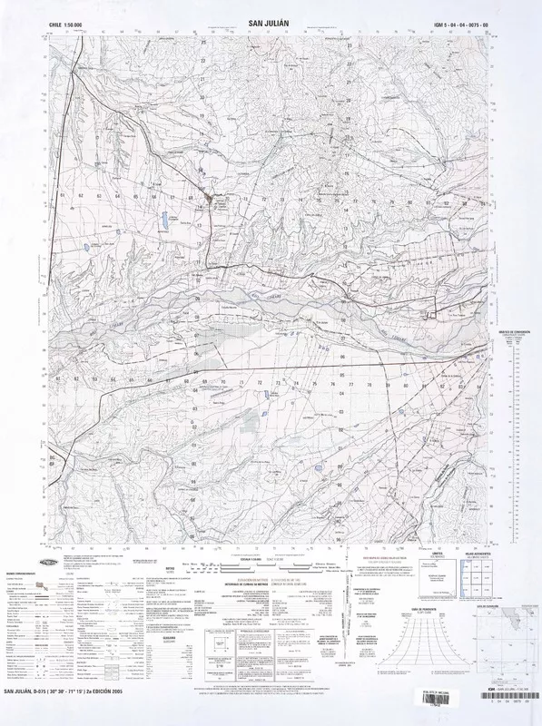 San Julian  [material cartográfico] Instituto Geográfico Militar de Chile.