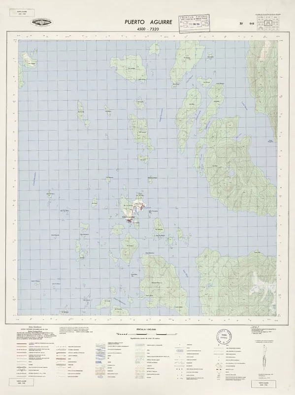 Puerto Aguirre  [material cartográfico] Instituto Geográfico Militar de Chile.