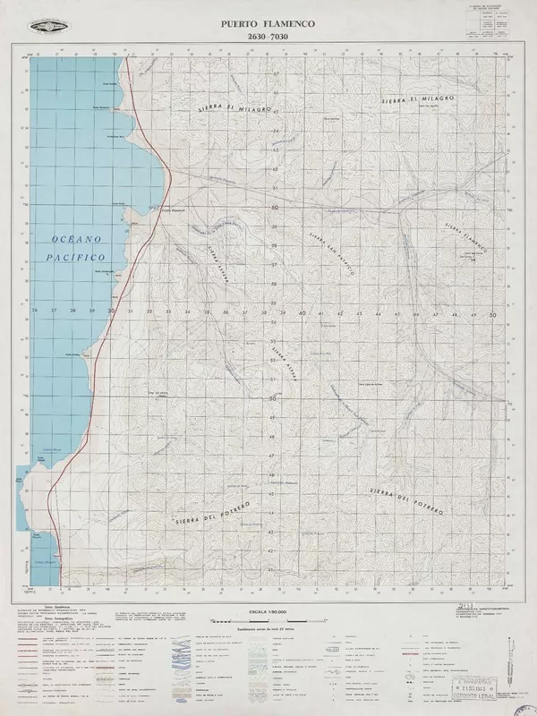 Puerto Flamenco  [material cartográfico] Instituto Geográfico Militar de Chile.