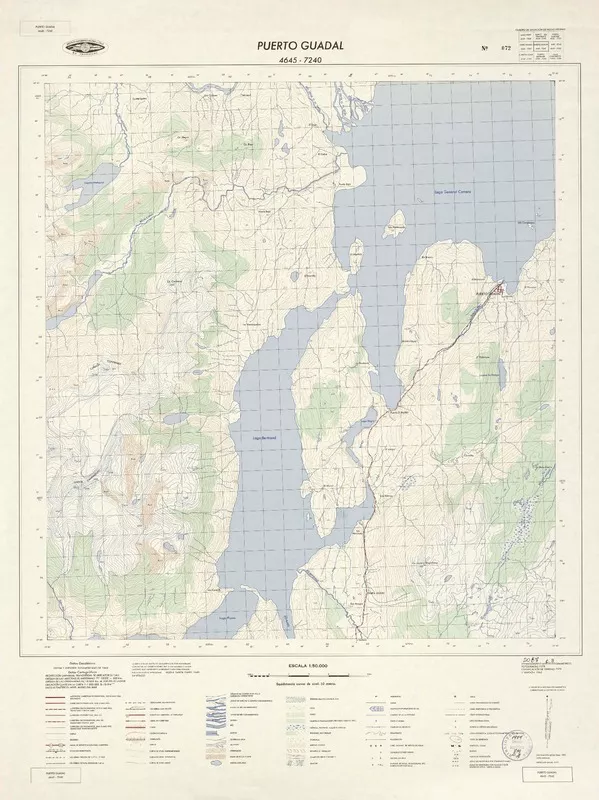 Puerto Guadal  [material cartográfico] Instituto Geográfico Militar de Chile.