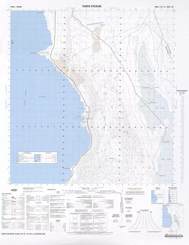 Punta Patache  [material cartográfico] Instituto Geográfico Militar de Chile.