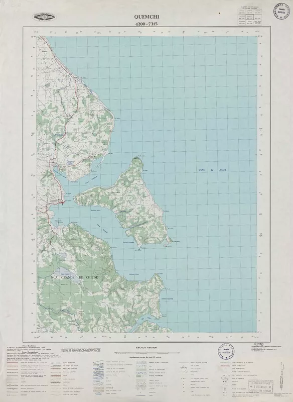 Quemchi  [material cartográfico] Instituto Geográfico Militar de Chile.