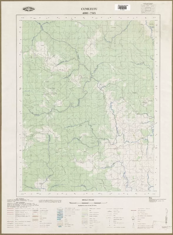 Cumleufu  [material cartográfico] Instituto Geográfico Militar de Chile.