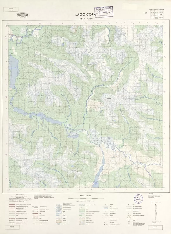 Lago Copa  [material cartográfico] Instituto Geográfico Militar de Chile.