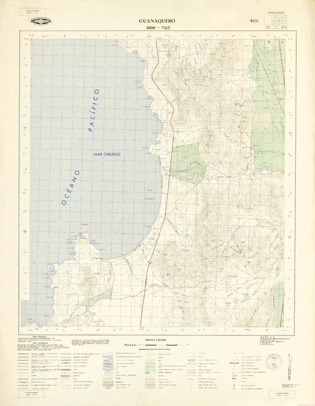Guanaquero  [material cartográfico] Instituto Geográfico Militar de Chile.
